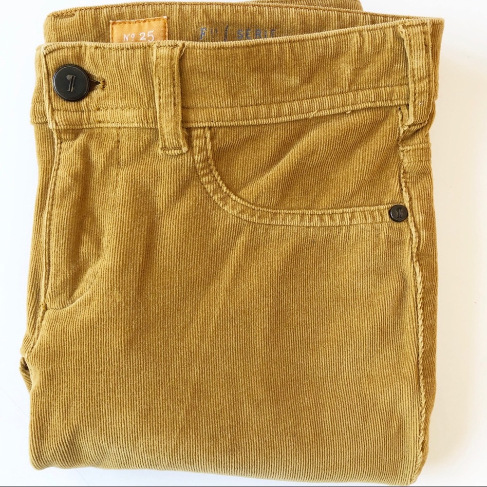 PILCRO and the LETTERPRESS Corduroy Jeans SZ 25